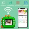 compact point and shoot digital picture video child kids instant photo print camera toys