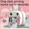 printer photo wifi instant cartoon digital camera for kid