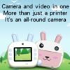 printer photo wifi instant cartoon digital camera for kid