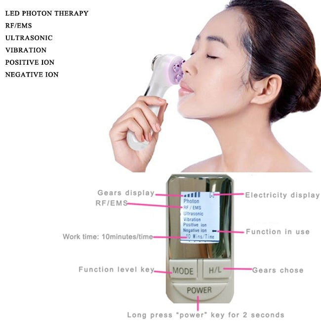 Portable Ems Ultrasonic Led Light Face Vibrating Facial Beauty Electric Vibrating  Massage Tool Massager Machine - Ounani Consumer electronics - China First  7-Day Delivery Consumer Electronics Factory