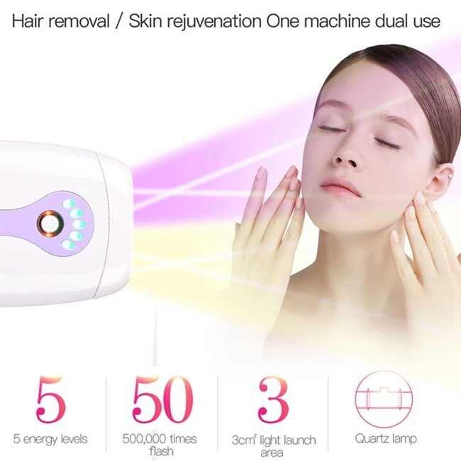 Mini Portable Permanent Private European Plug Label Laser Hair Removal ...