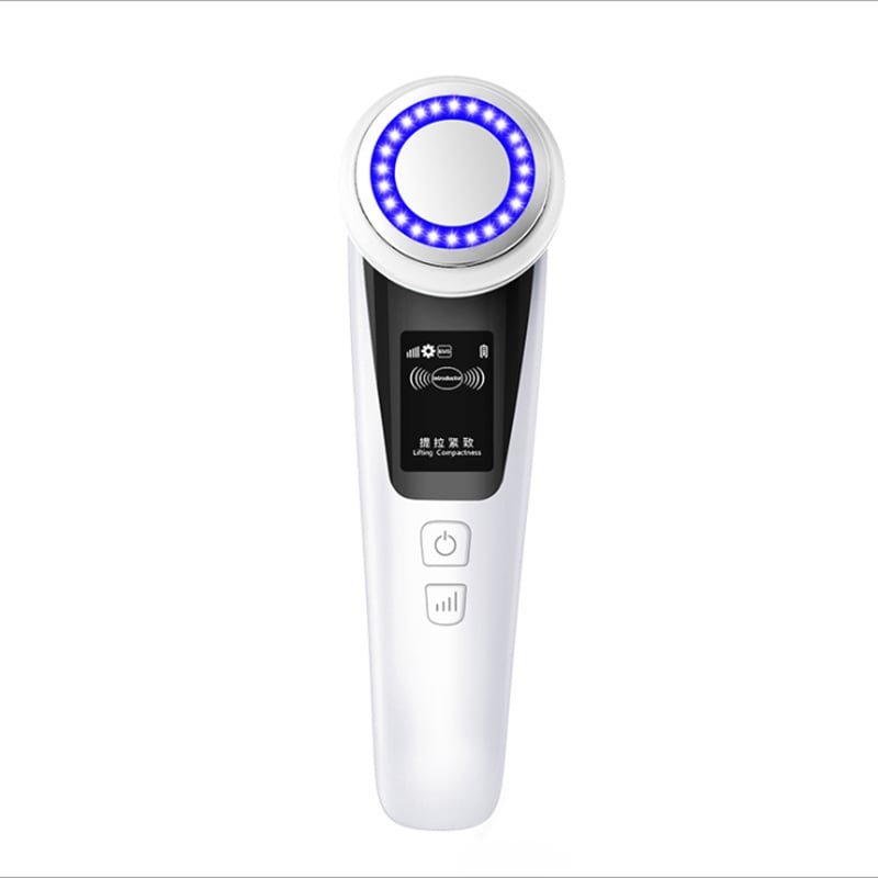 ems warm led photon therapy vibrate ion face beauty device instrument tool apparatus appliance equipment machine