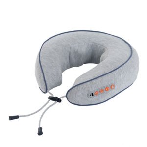 主图1 elecric travel deep tissue heating kneading vibration c type massage pillow u shaped shoulder and neck massager