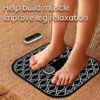ems massage leg shaping foot pad