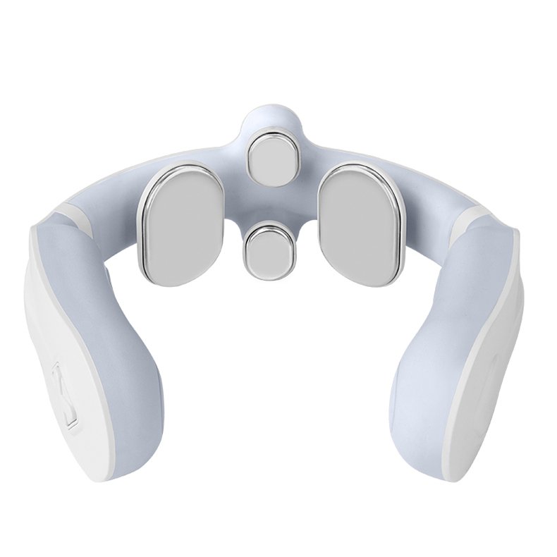 主图3 new rechargeable u shaped tens car wireless folding cervical neck pain muscle lifting belt pillow stretcher equipment massager