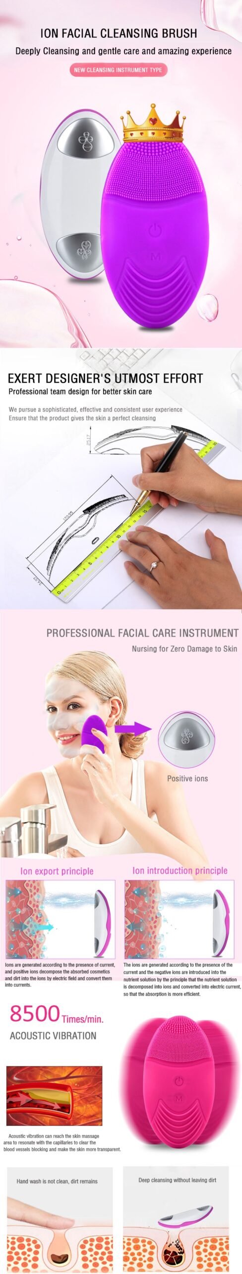 详情图 01 ion facial cleansing brush