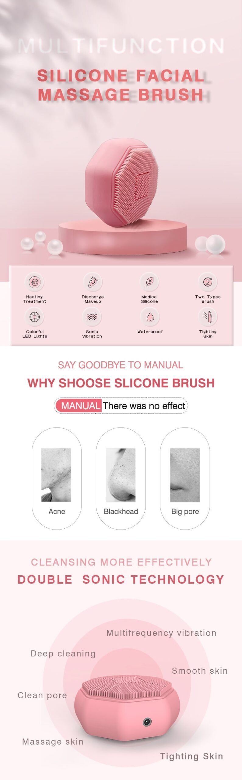详情图 01 photonic facial cleanser & skin rejuvenator(chargeable)