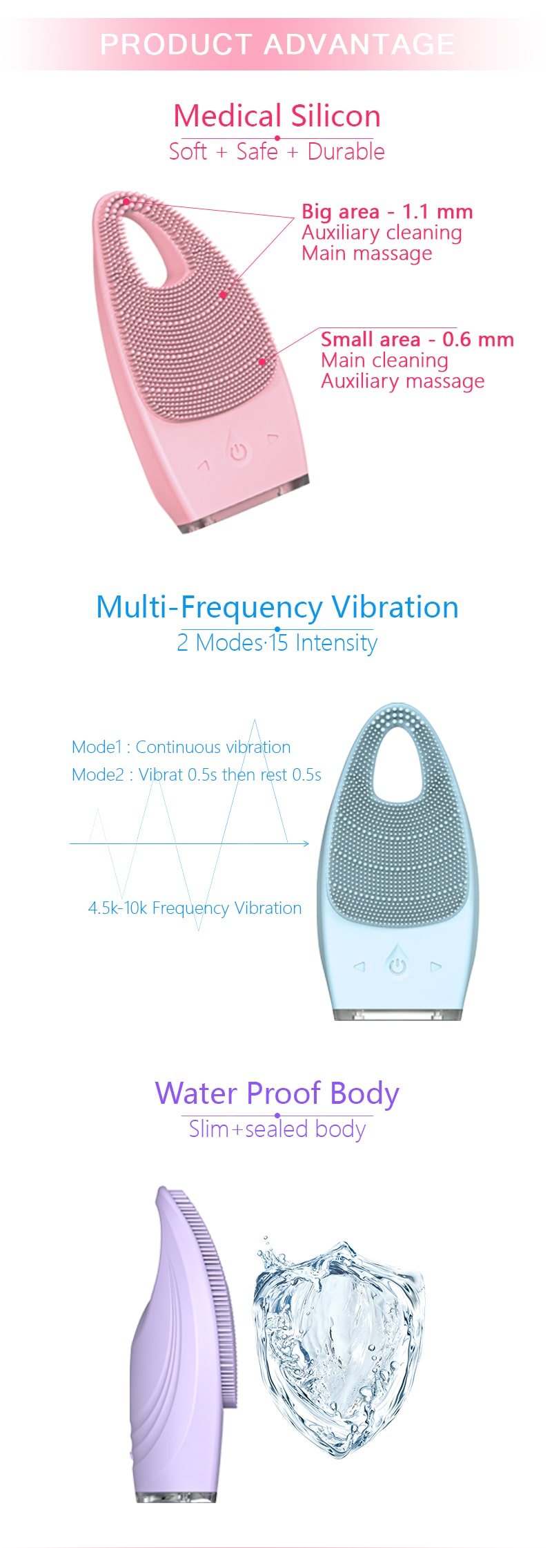 详情图 02 small bristle silicone brush (bult in battery)