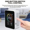 indoor outdoor which measures co2 air quality matter (pm2.5 and pm10) humidity monitor detector sensor meter tester