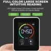 indoor outdoor which measures co2 air quality matter (pm2.5 and pm10) humidity monitor detector sensor meter tester