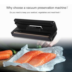 new design automatic handheld instant food tray air packaging saver vacuum packer cover jar bag machine sealer