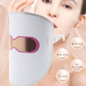 skin beauty light up therapy face facial shield mask with led