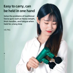 double massage head mini fascia gun