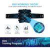 protable guangzhou electric handheld body massager electro abdominal training muscle toner tens ems device machine stimulator
