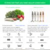 new design automatic handheld instant food tray air packaging saver vacuum packer cover jar bag machine sealer
