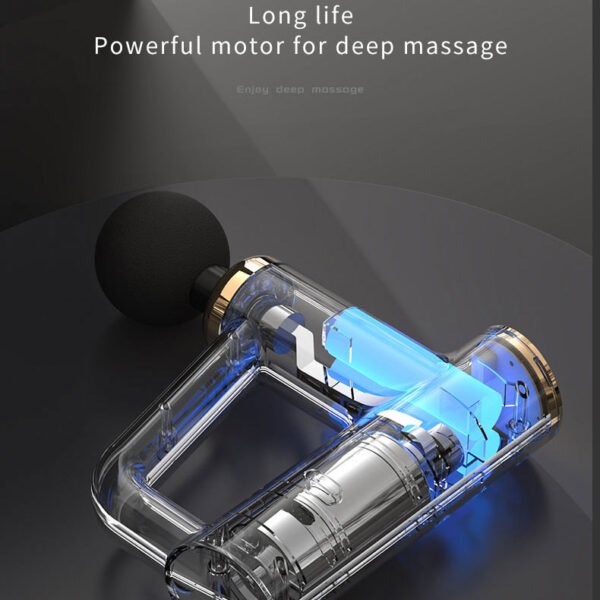 new design mini smart fascia massage gun