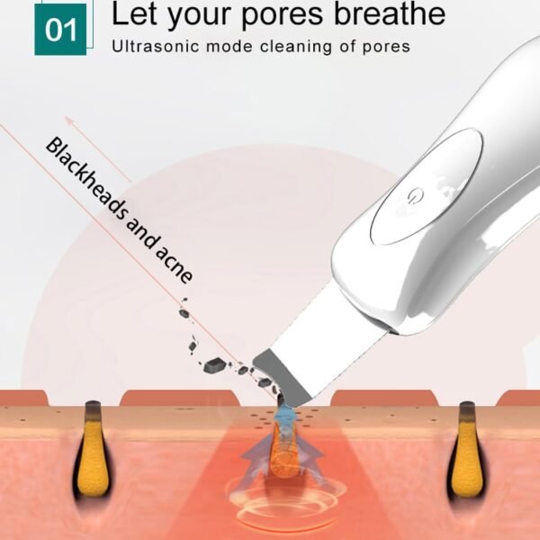 light therapy skin scraper