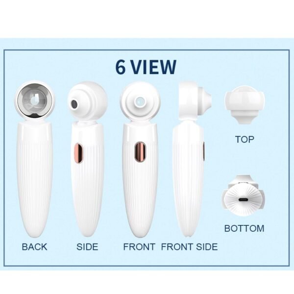 magnifying glass blackhead instrument