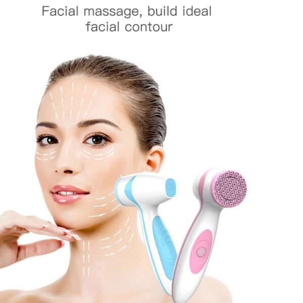 multifunctional silicone face cleansing brush