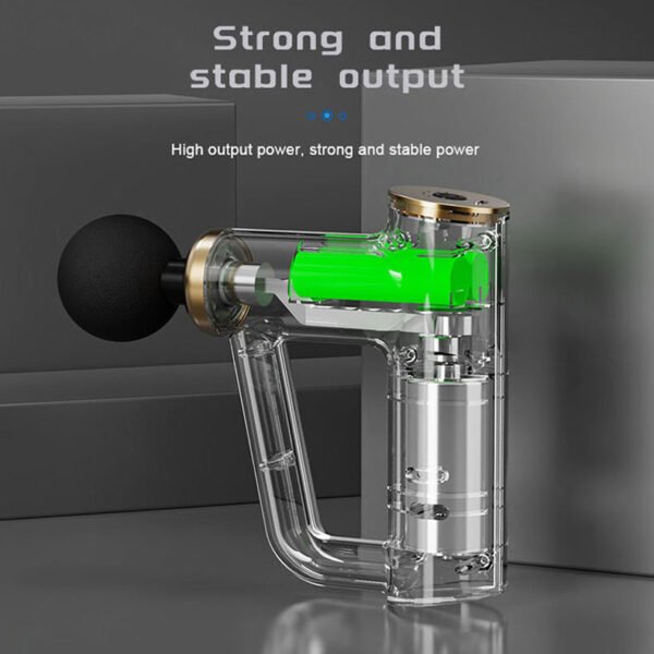 new design mini smart fascia massage gun