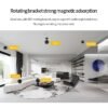 small indoor wireless surveillance security hidden camera system for home with phone app audio