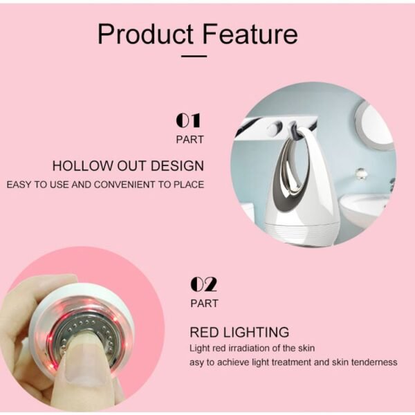 red light eye & face introducer device