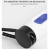 lcd display speed ropeless skipping rope with calorie counter for fitness exercise training gym
