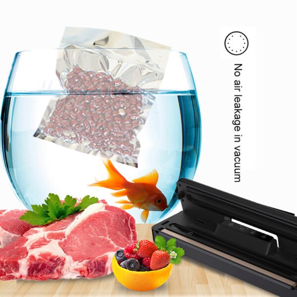 new design automatic handheld instant food tray air packaging saver vacuum packer cover jar bag machine sealer