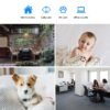 home indoor wireless night vision infrared motion detection surveillance systems camera for home house front door security