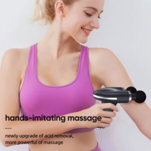 handheld double headed fascia massage gun